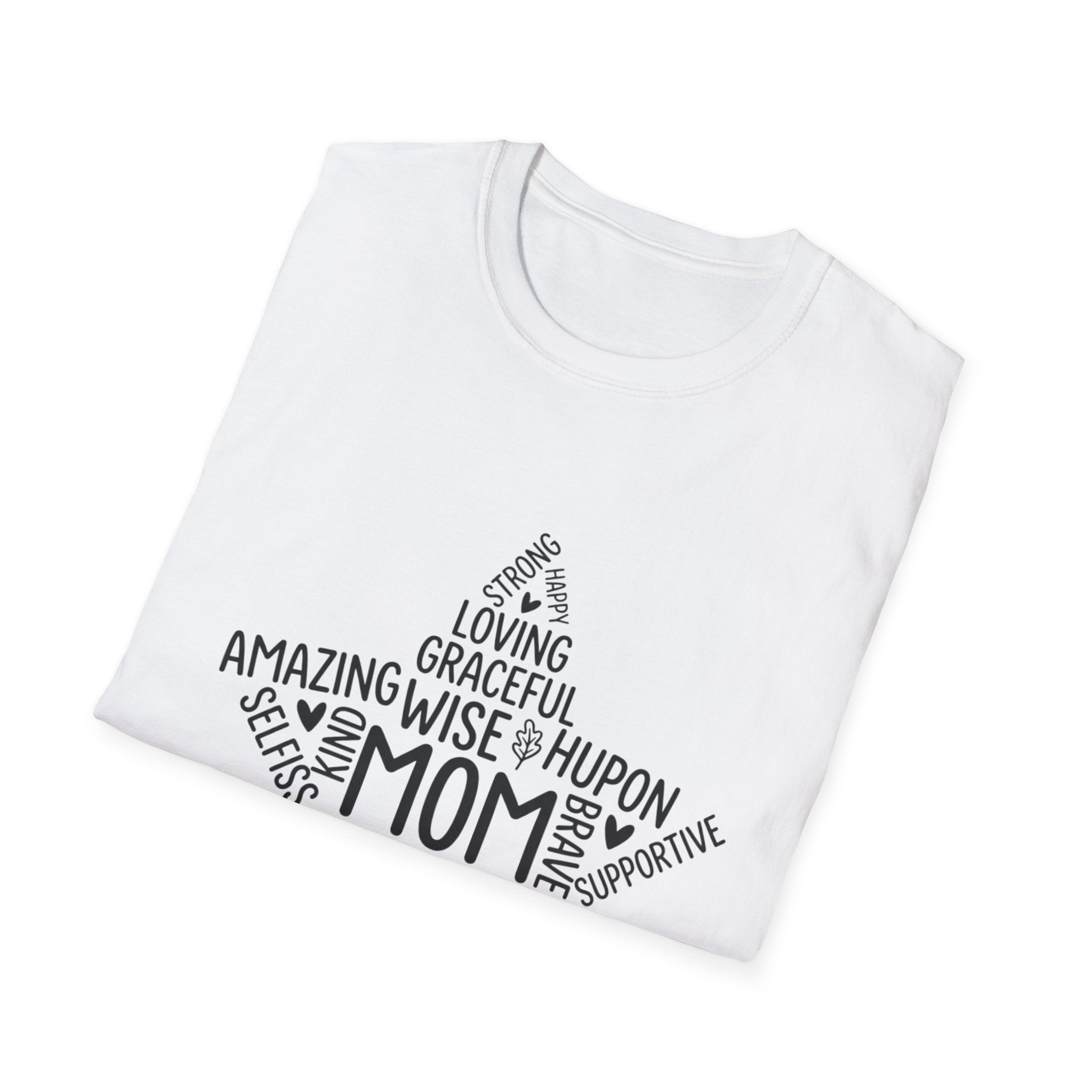 Mom Word Cloud Star T-Shirt — Inspirational Mother’s Day Shirt